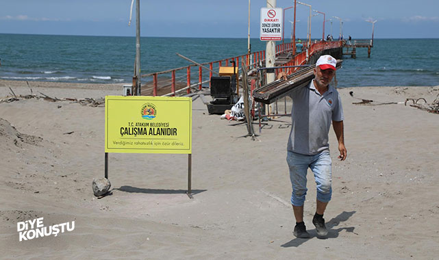 Atakum Halk İskelesi hayata dönüyor: Buluşma noktası olacak