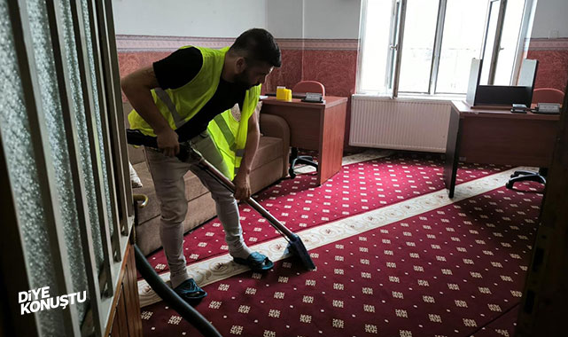 Her gün bir cami temizliyorlar… Başkan Kurnaz’dan Ramazan ve bayram vurgusu…