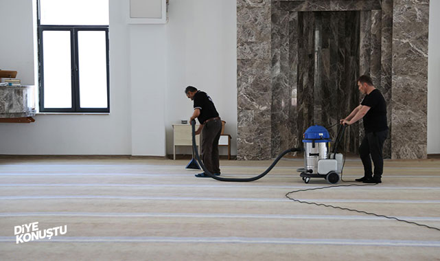 Her gün bir cami temizliyorlar… Başkan Kurnaz’dan Ramazan ve bayram vurgusu…