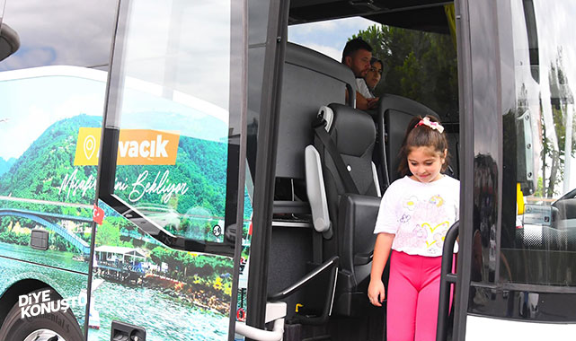 Samsun turizminde yeni hizmet: ODAK otobüsleri kontağa bastı