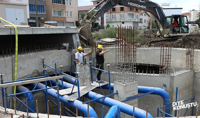 SASKİ’den su baskınlarını önleyecek kuyu atağı