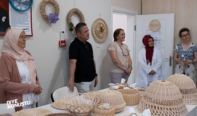 Atakum’da kadınlar üretime katılıyor… AKSEM kurslarına yoğun ilgi…