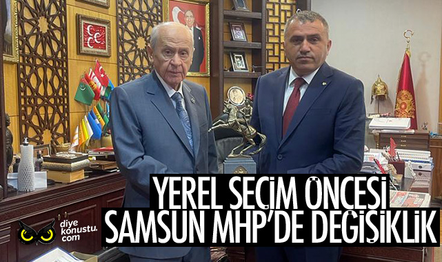 Yerel seçim öncesi MHP’de değişiklik: Burhan Mucur il başkanı oldu