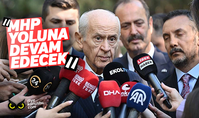 Bahçeli: MHP yoluna devam edecektir