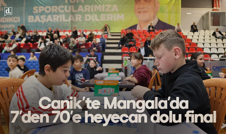 Canik’te Mangala’da 7’den 70’e heyecan dolu final