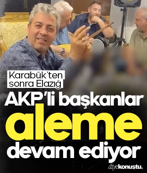 AKP'li başkanlar aleme devam ediyor: Şimdi de o belediye başkanı...