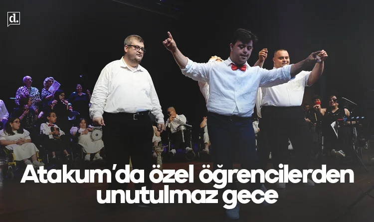 Atakum'da Engelsiz Yaşam Park öğrencilerinden unutulmaz gece