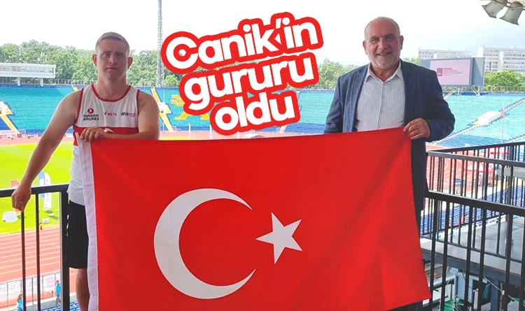 Canikli milli sporcu Ali Topaloğlu bir kez daha dünya şampiyonu oldu