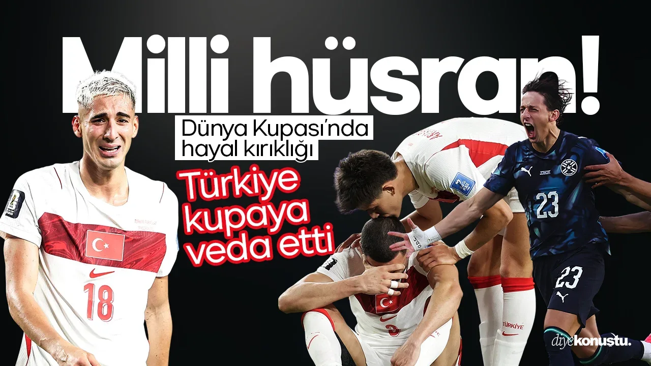 Mili hüsran! Türkiye'den Dünya Kupası’nda hayal kırıklığı!