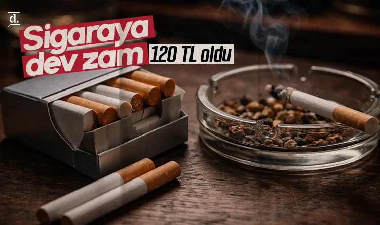 Sigaraya dev zam: 120 TL oldu