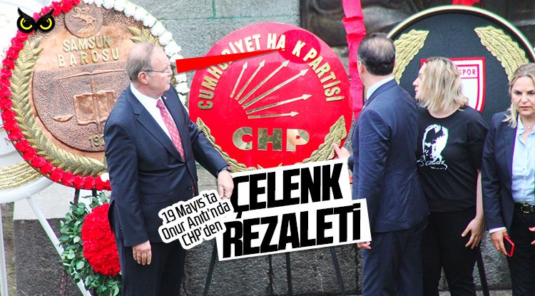 CHP’den 19 Mayıs’ta çelenk krizi: Öztrak sordu, İl Başkanı Türkel geçiştirdi
