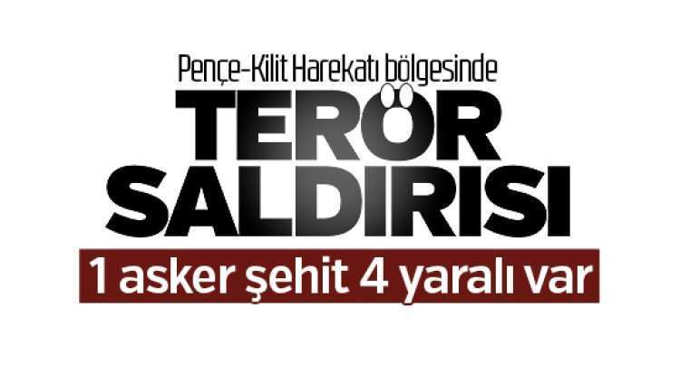 Pençe-Kilit Operasyonu bölgesinde 1 asker şehit oldu, 4 asker yaralandı