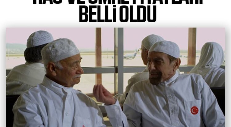 İşte 2022 yılı hac ve umre fiyatları!