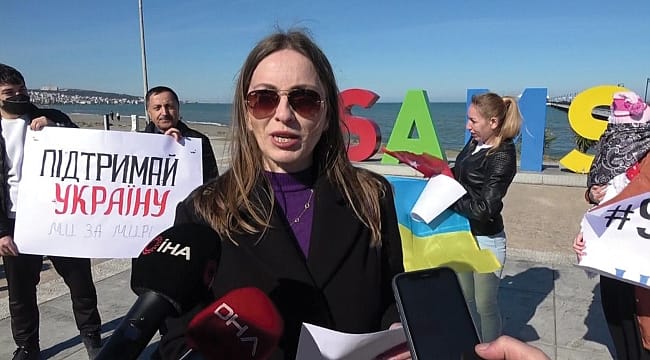 Samsun’da yaşayan Ukraynalılardan Türk halkına destek çağrısı