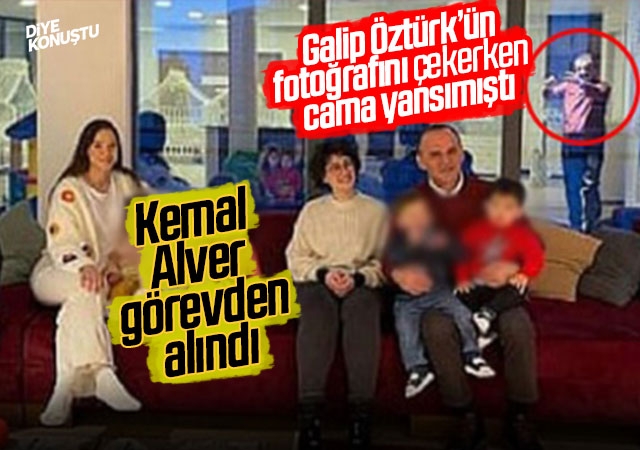 Galip Öztürk’ün fotoğrafını çeken Samsun Adalet Komisyonu Başkanı Kemal Alver görevden alındı