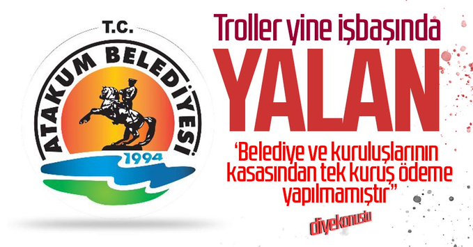 Atakum Belediyesi’nden o haberlere yalanlama