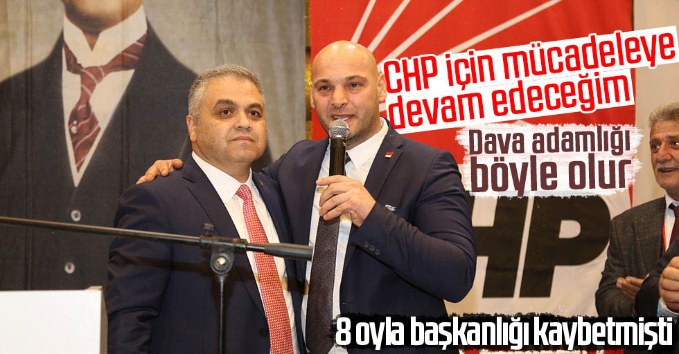 Başkanlığı 8 oyla kaybeden Serhat Türkel’den örnek açıklama