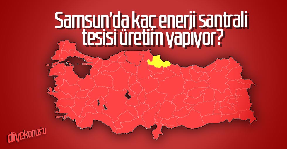 Samsun’da kaç enerji santrali var?