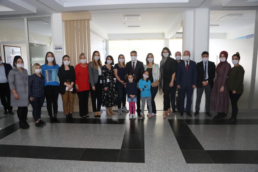 Lösemili çocuklar için maskeyle çalıştılar