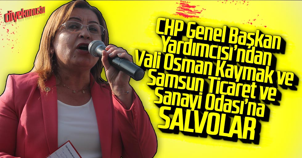 CHP Genel Başkan Yardımcısı’ndan Vali ve Ticaret ve Sanayi Odası’na göndermeler