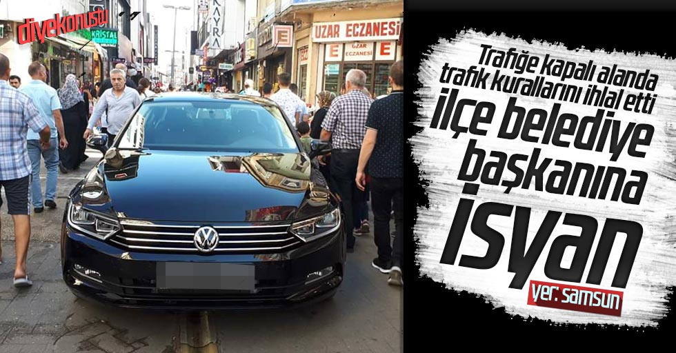 Belediye başkanına makam aracı isyanı