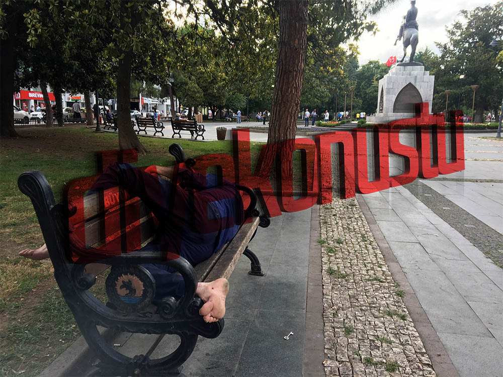 Onur Anıtı’nda tepki çeken görüntü