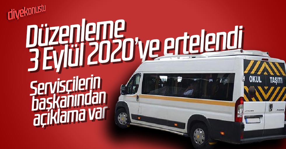 Okul servislerine müjde