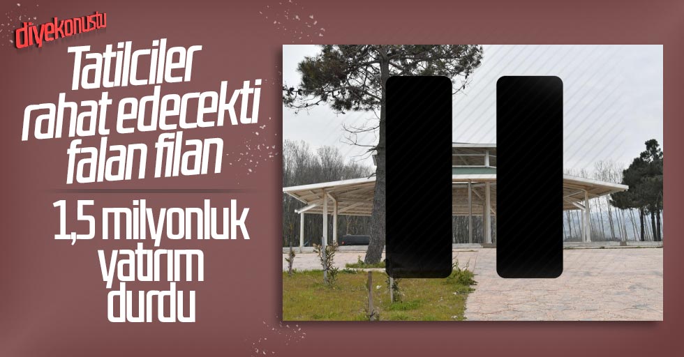Alaçam’da 1,5 milyonluk yatırım durdu