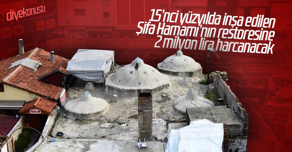 Samsun’da 15’nci yüzyılda yapıldı, restoresine 2 milyon TL harcanacak