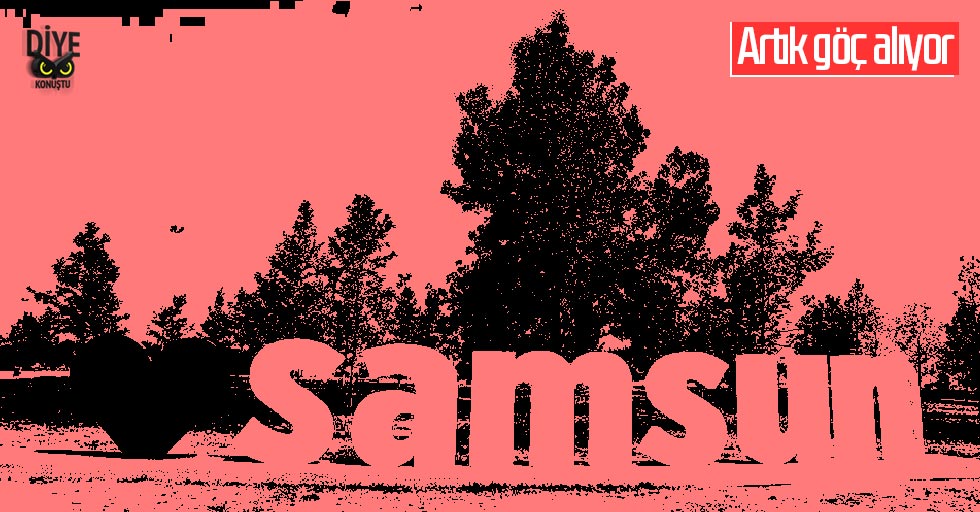 Samsun 53 bin kişi göç aldı