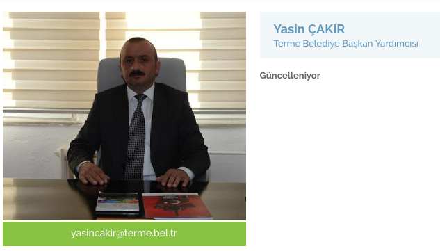 Belediye başkanı görevi devretti