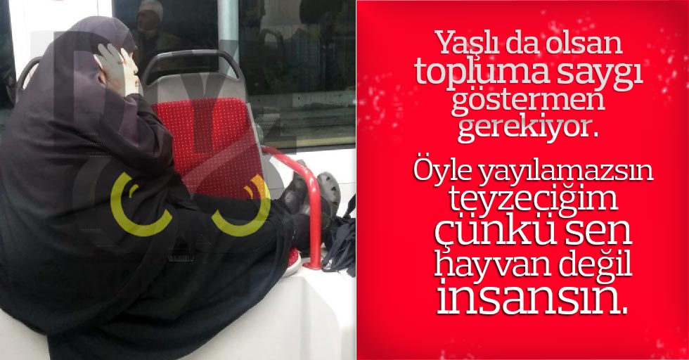 İstifini bozmadı