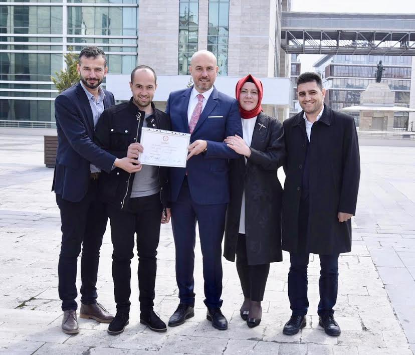 Başkan Togar mazbatasını aldı