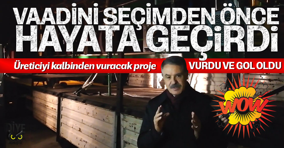 Seçimden önce vaadini yerine getirdi
