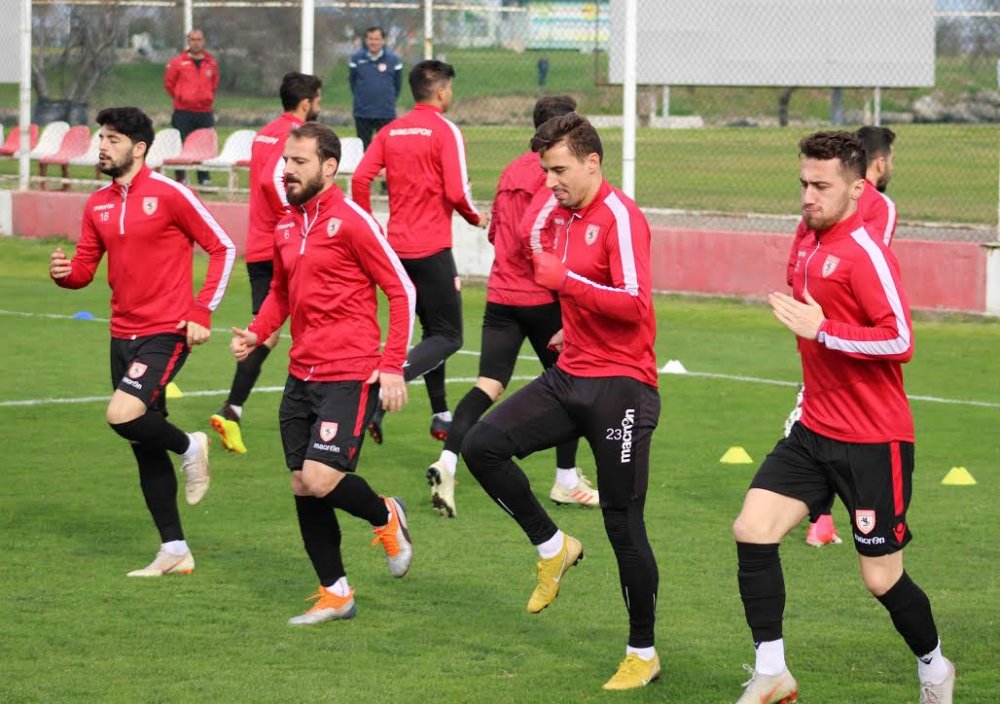 Samsunspor Cumartesi gününe hazırlanıyor