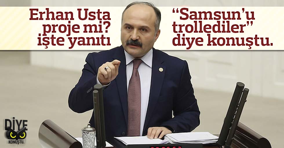 Kendisi yanıtladı, ‘Erhan Usta proje mi?’