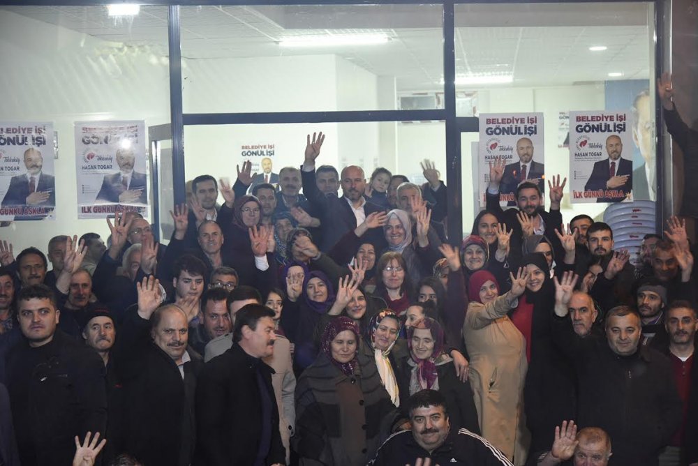 Başkan Togar’a coşkulu karşılama