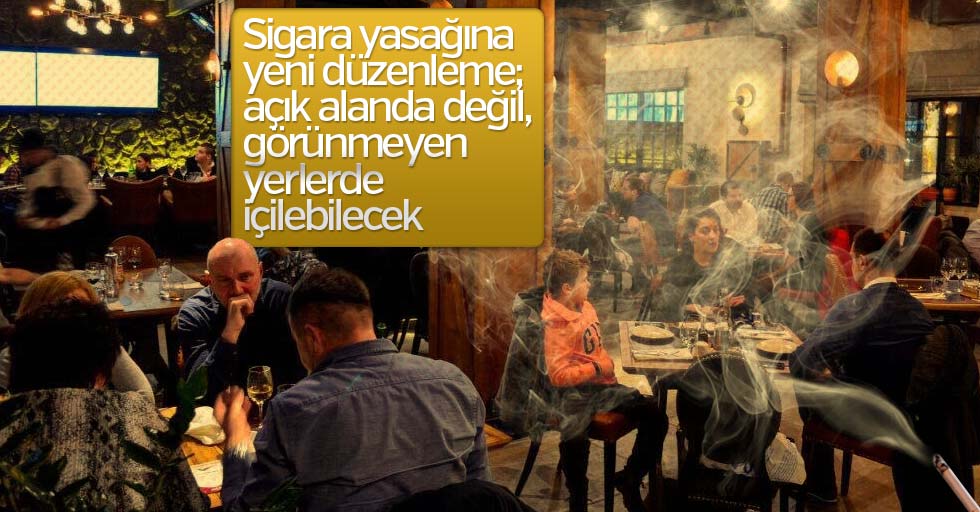 Sigara yasağına yeni düzenleme geliyor, artık kapı önünde de yasak.