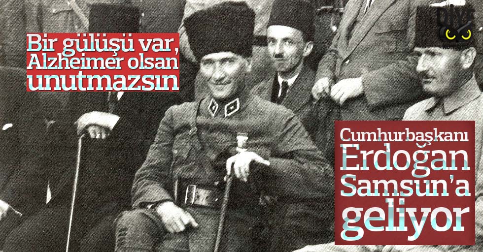 Cumhurbaşkanı Erdoğan, Samsun’a geliyor!