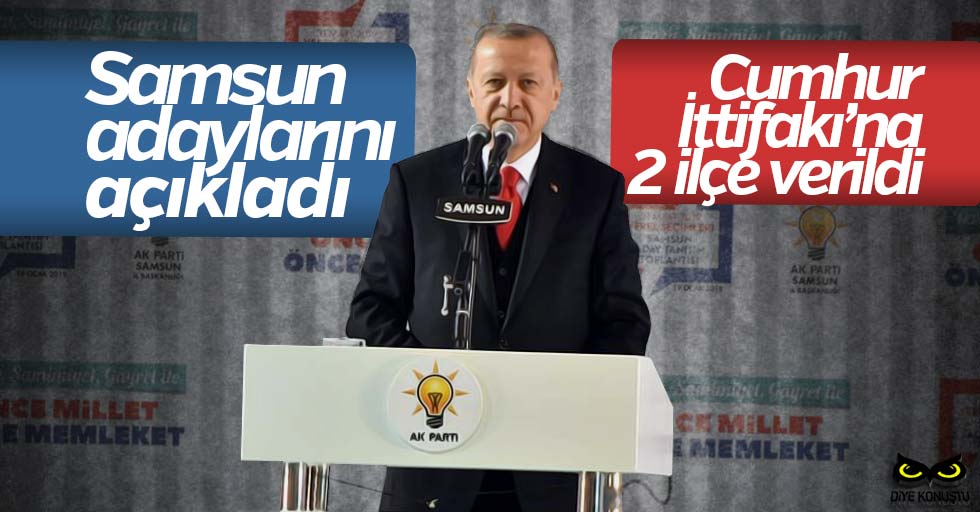 Ve adaylar açıklandı, Erdoğan’dan MHP’ye tam destek