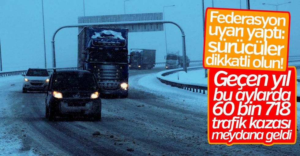 Sürücülere uyarı geldi
