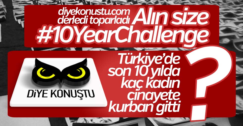 Sizin için derledik, son 10 yılda kaç kadın öldürüldü