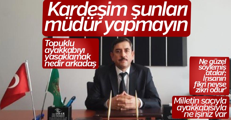 Okul müdürü ‘Dinen caiz değil’ dedi, topuklu ayakkabı giymeyi yasakladı!