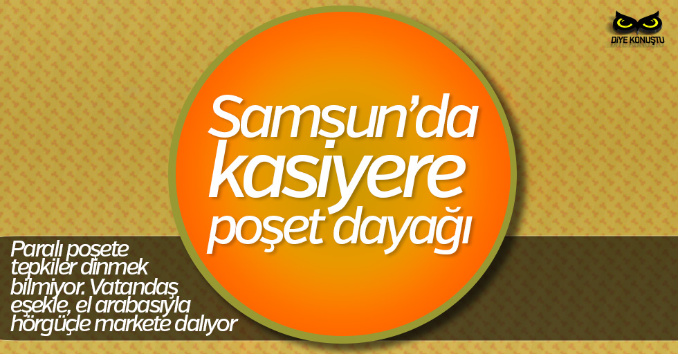 Kasiyere poşet dayağı