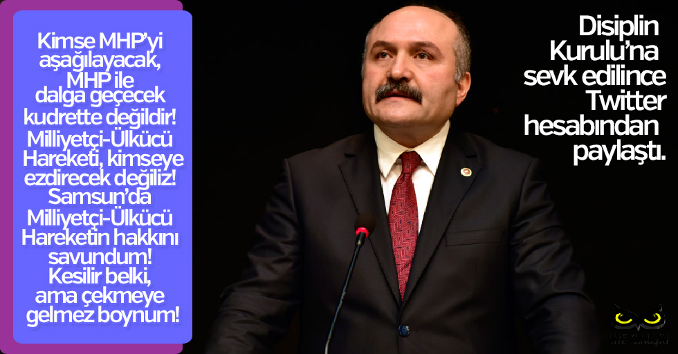Erhan Usta: Kimseye ezdirecek değiliz