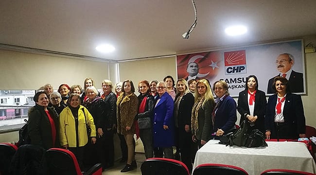 CHP’de Samsun İl Kadın Kolları Başkanı değişti