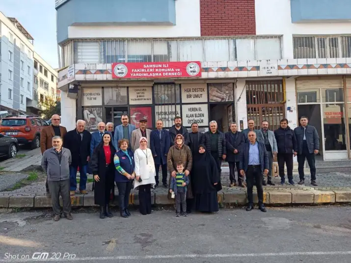 Samsun’da eğitime de tam destek veriyorlar