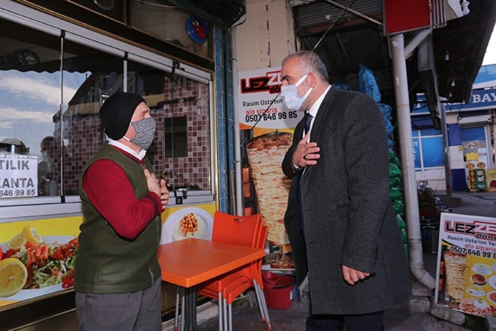 Başkan Sandıkçı’nın samimiyet dersi devam ediyor