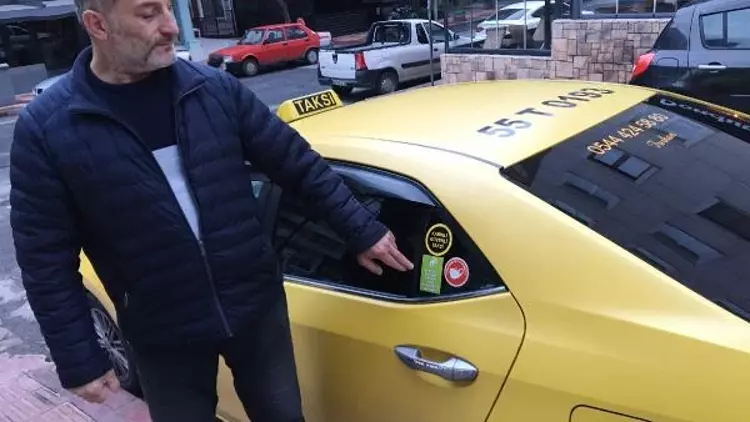 Samsun’un en güvenli taksisi: Öyle bir şey yaptı ki…