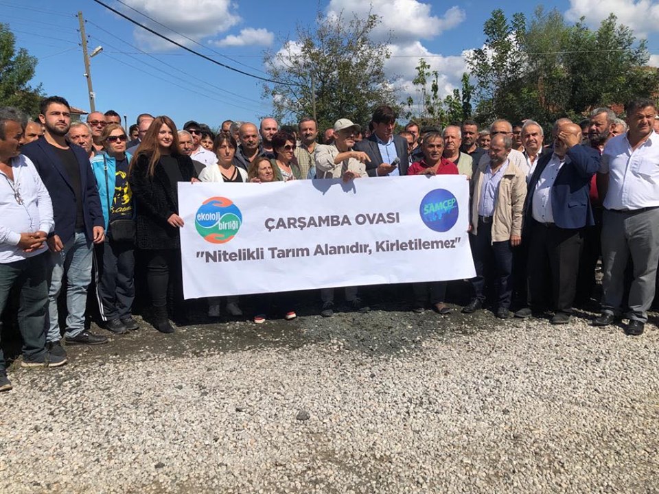 Çarşamba’da santral eylemi: Bu ova bizim, geldiğiniz gibi gideceksiniz!